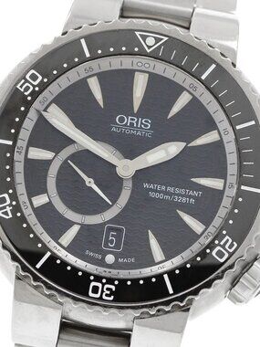 ORIS Divers 7638-74 Date black Dial Automatic Men's Watch_931954